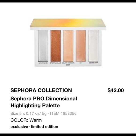 Sephora Pro - Warm Highlighting Palette - Picture 3 of 3